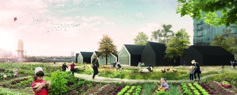 “Nursery Fields Forever” Reconnects Early Childhood Education with Nature Farm Preschool, Farm School, Urban Agriculture, Children's Garden, Yoga Exercise, Salou, Urban Farming, Public Spaces, Closer To Nature