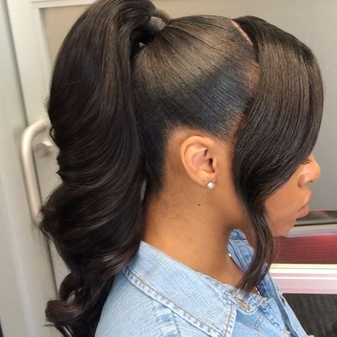 She came up with this look & taught me a thing or two about laying the perfect ponytail. I think it came out soooo cute!! Dmv Hairstylist, The Perfect Ponytail, Perfect Ponytail, Hair Laid, One Hair, Aesthetic Makeup, Ponytail Hairstyles, A Thing, Coming Out