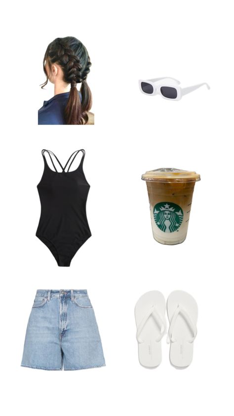 Pool Day Outfit, Pool Day, Aesthetic Fits, Summer Pool, Cute Fit, Pool Days, Day Outfit, Fit Inspo, Fitness Inspo