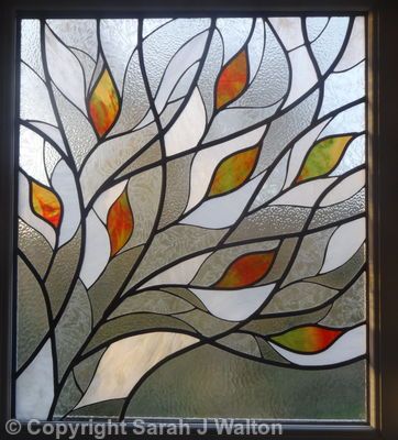 Sarah Walton ceramics design Stained Glass Trees, Mosaic Panels, Stained Glass Leaves, Designer Glass, Window Stained, Stained Glass Quilt, Modern Stained Glass, Diy Sharpie, زجاج ملون