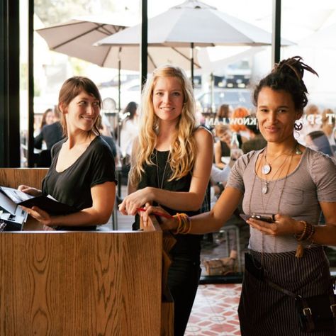 The ladies of Cafe Gratitude Woman Adventure, Runyon Canyon, Cafe Gratitude, Love Cafe, Los Angeles Food, California Trip, Los Angeles Restaurants, Los Angeles Travel, I Love La