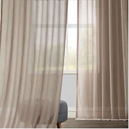 Taupe Curtains, Extra Long Curtains, Cream Curtains, Sheer Linen Curtains, Half Price Drapes, Crochet Pillow Cover, Silk Curtains, Coastal Boho, Quality Curtains