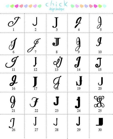 J Cake, Letter J Tattoo, Lettering Worksheets, J Tattoo, 16 Tattoo, Tattoo Lettering Styles, Font Alphabet, Initial Tattoo, Tattoo Lettering Fonts