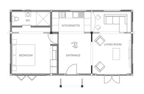 One Bedroom Annexe - Prime Oak Annexe Ideas Layout, Annexe Ideas, Garden Annexe, Annex Ideas, Oak Porch, Prime Oak, Shepherds Huts, Garden Offices, Oak Framed Buildings