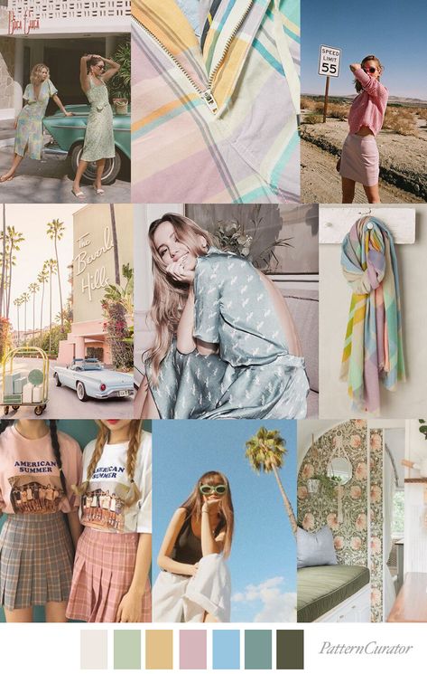 CAMP BEVERLY HILLS Camp Beverly Hills, Pattern Curator, Colour Trends, Color Trends Fashion, Baby Trend, Hijab Fashion Inspiration, Color Balance, Mood Board Fashion, Color Analysis