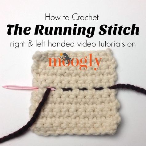 Crochet Hood, Mattress Stitch, Craft Products, Easy Stitch, Stitch Crochet, Brazilian Embroidery, Crochet Stitches Tutorial, Running Stitch, Crochet Stitches Patterns