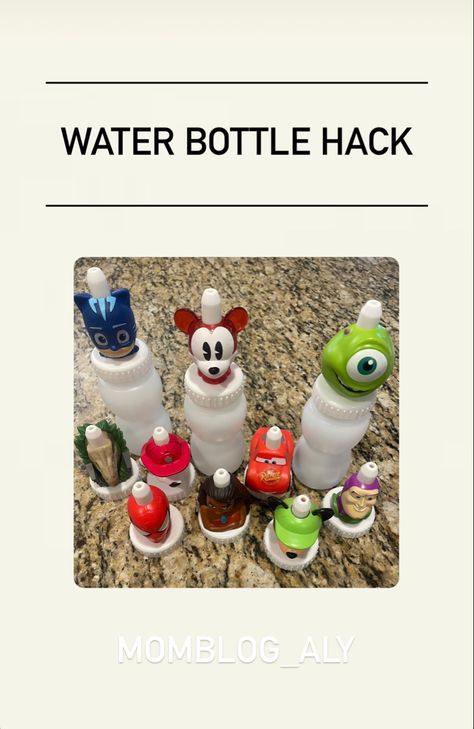 Mom hack Good To Grow Juice Tops Diy, Good 2 Grow Juice Tops Reuse, Good To Grow Juice Tops, Good2grow Hack, Good 2 Grow Juice Tops, Recycled Water Bottle Crafts, Reuse Bottles, Upcycle Kids, Water Bottle Crafts