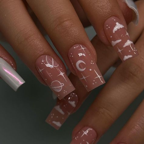 2023 Pink, Nails Gold, Gold Nail, Girly Acrylic Nails, Nails Square, Nails Blue, Nails Prom, Nails Red, Pink Prom