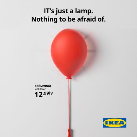 Ikea Advert, Advertising Quotes Marketing, Ikea Ads, Ikea Ad, Copywriting Ads, It Chapter 2, Copy Ads, Advertising Quotes, Clever Advertising