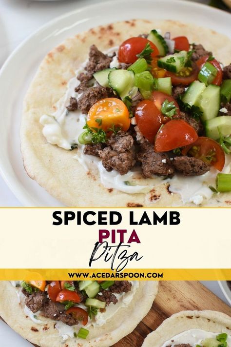 Ground Lamb Recipes For Dinner Healthy, Ground Lamb Wraps, Ground Lamb Seasoning, Ground Lamb Slow Cooker Recipes, Ground Lamb Recipes For Dinner Easy, Lamb Pita Recipes, Ground Lamb Tacos, Ground Lamb Recipes Easy, Ground Lamb Pita Recipes