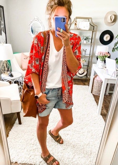 Umgestaltete Shirts, Everyday Outfits Summer, Summer Outfits Aesthetic, Look Boho Chic, Summer Outfits Women Over 40, Summer Outfits For Moms, Boho Style Outfits, Mode Boho, Mode Casual