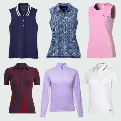 Golf Shirts Women, Backyard Golf, Polo Store, Golf Belt, Womens Golf Shirts, Golf Exercises, Golf Digest, Field Of Dreams, Golf Pants