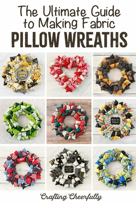 Material Wreaths Scrap Fabric, Diy Fabric Wreaths For Front Door, Rag Wreath Tutorial Fabric Strips, How To Make A Fabric Wreath, Fabric Wreath Ideas, Square Wire Wreath Ideas, Fabric Wreaths Diy No Sew, Diy Fabric Wreath, Quilt Wreath