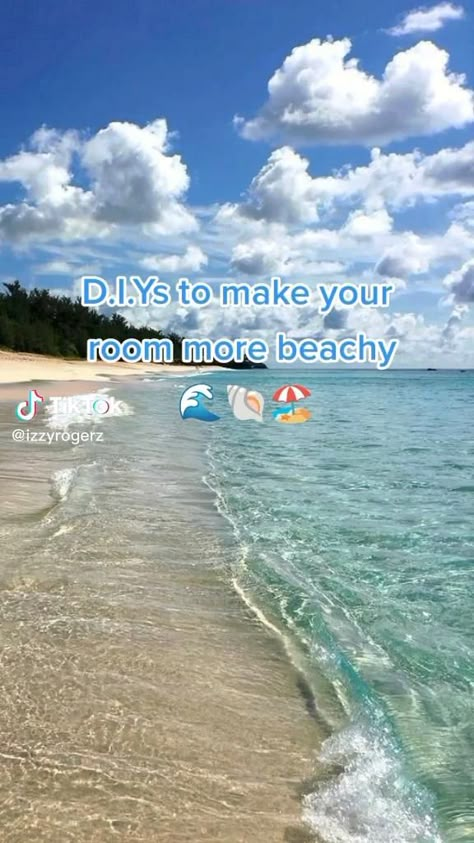 Discover beachy room inspiration to transform your space. Explore creative ideas and designs for a refreshing atmosphere. Coconut Beach Aesthetic Room, Summer Room Inspo 2023, Beach Room Decor Amazon, Summer Beach Decor, Beach Aesthetic Room Decor Diy, Beach Bedroom Ideas Aesthetic, How To Make Your Room More Beachy, Beach Decor For Bedroom, Hawaii Aesthetic Bedroom