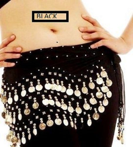 3 ROWS Belly dance costume belt skirt hip wrap outfit gold coin bead scarf (BLACK) CKC http://www.amazon.co.uk/dp/B00HJZT6GS/ref=cm_sw_r_pi_dp_jZpwvb0QEZV80 Wrap Outfit, Belly Dance Scarf, Belly Dancing Classes, Belly Dance Skirt, Hip Scarf, Dancer Costume, Belt Skirt, Beaded Scarf, Dance Women