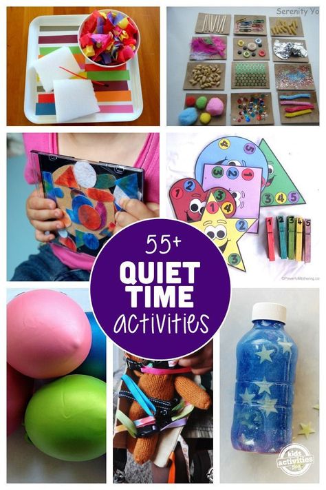 These quiet time activities are perfect for kids that have stopped taking daily naps, but are still in need of a little down time.