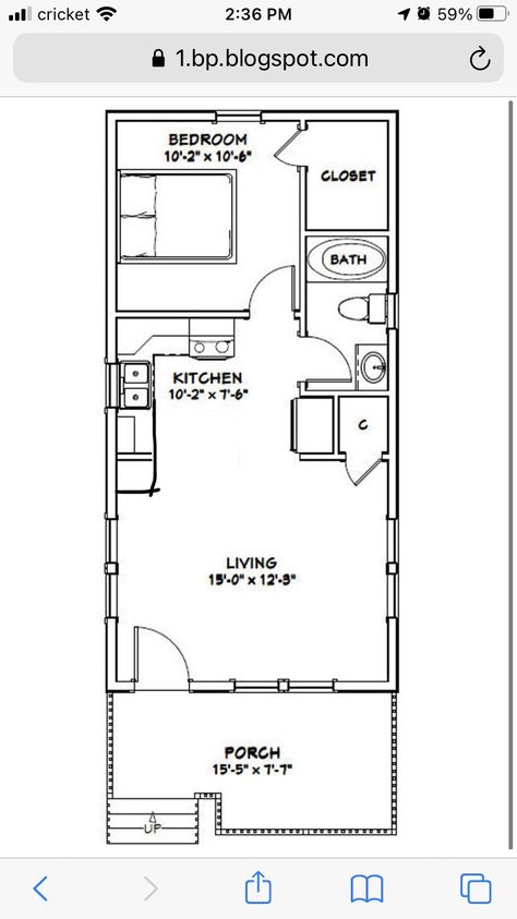 Shed To Cabin Conversion, Loft Design Ideas, Home Floorplans, Shed Tiny Home, Mobile Home Floor Plans, Small Cabin Plans, Small Floor Plans, Little House Plans, Small Tiny House