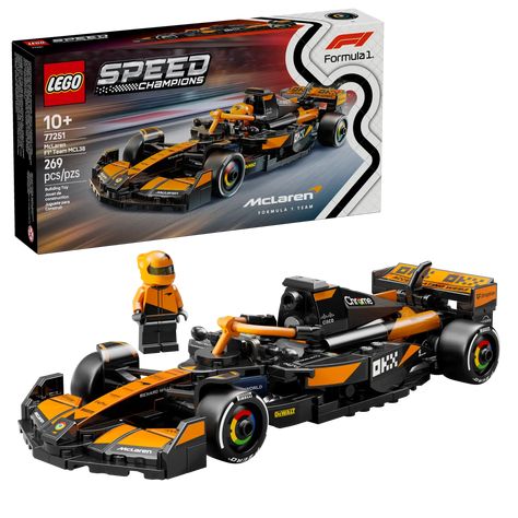 LEGO® McLaren F1® Team MCL38 Race Car toy vehicle Mclaren Outfit, Lego Mclaren, Famous Vehicles, F1 Model Cars, Mclaren F1 Team, F1 Mclaren, Lego Disney Princess, F1 Fans, Pirelli Tires