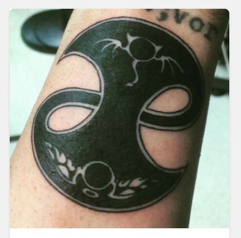 Fable 3 Tattoo, Fable Tattoo Game, Fable Tattoo, Fable 3, Seal Tattoo, 3 Tattoo, Spooky Tattoos, Gaming Tattoo, Different Tattoos