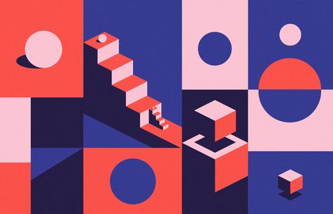 Composition on Behance Geometrical Shapes Design, Graphic Design Illustration Art, Composition Drawing, Design Illustration Art, Geometric Shapes Art, Desain Editorial, Design Composition, Posca Art, Geometry Design