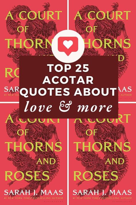 25 Best ACOTAR Quotes on Love and More (With Page Numbers) A Court Of Thorns And Roses Quotes Book, Sarah J Maas Love Quotes, Acotar Book 1 Quotes, Quotes From A Court Of Thorns And Roses, Rhysand Quotes Love, Acotar Love Quotes, Best Acotar Quotes, Court Of Thorns And Roses Quote, Acotar Pages