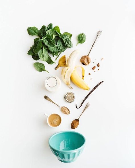 Espresso Smoothie, Ingredients Photography, Food Photography Composition, Food Flatlay, Food Art Photography, Food Photography Inspiration, Food Photography Tips, Food Photography Styling, Photographing Food