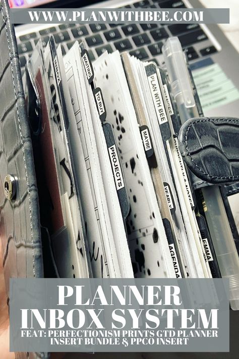 Getting Things Done Planner, Planner Perfect Method, Gtd System Printables Free, Planner Inbox Ideas, Gtd System Printables, Screenless Activities, Getting Things Done System, Gtd Method, Gtd Planner