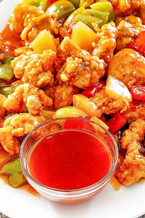 Chinese Homemade Sweet and Sour Sauce - CopyKat Recipes Sweet And Sour Sauce Recipes, Chinese Imperial Palace, Sweet N Sour Sauce Recipe, Asian Sauce, Sweet N Sour Chicken, Copykat Recipes, Sweet And Sour Sauce, Sauce For Chicken, Imperial Palace