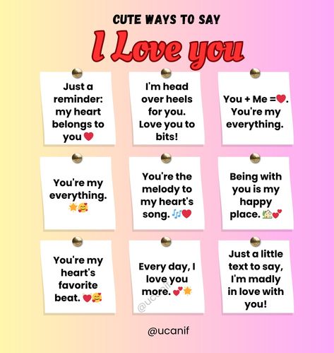 Unique Way To Say I Love You, How To Say I Love You To A Friend, Unique Ways To Say I Love You, Other Ways To Say I Love You, Different Ways To Say I Love You, Ways To Say I Love You, Ways To Say I Love You Without Saying It, Cute Ways To Say I Love You, Beautiful Sister Quotes