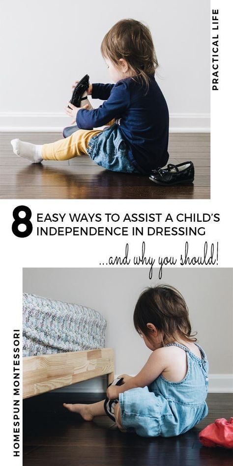 Did you know granting children the freedom to choose their own clothing and what they would like to wear fosters several important life skills — most notably independence, personal empowerment, and decision-making? It also respects your child’s opinion and right to self-expression. Here are 8 easy ways to assist your toddler's independence in dressing, and, in the process, build up their self confidence and persistence as well! #montessoriathome #parenting Important Life Skills, Independent Toddler, Montessori Parenting, Montessori Lessons, Montessori Practical Life, Montessori Toddler Activities, Personal Empowerment, Smart Parenting, Natural Parenting