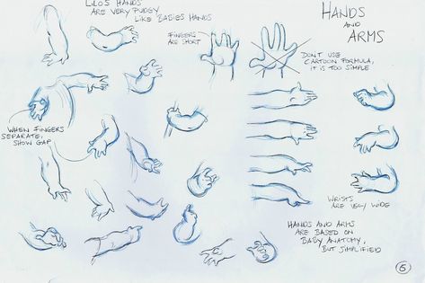 Lilo & Stitch: 60 Original Concept Art Collection Bow Poses, Drawing Diary, Hand Poses, Draw Faces, Animation Disney, 얼굴 그리기, Sketch Books, Lilo Et Stitch, Drawings Ideas