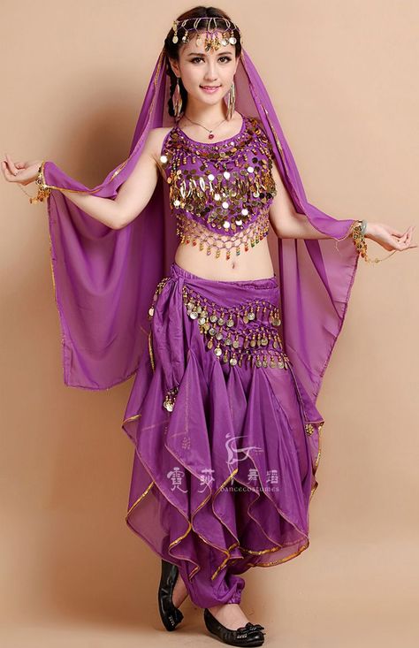 Bellydance Dress, Contemporary Dance Outfits, Indian Dance Costumes, Princess Costume Kids, Egyptian Clothing, Traditional Asian Dress, Belly Dance Dress, Hot Dresses Tight, Belly Dance Costume