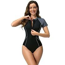 Diving Clothes, Full Coverage Bathing Suits, Modest Bathing Suit, Surfing Swimwear, Brazilian Style, Sleeve Swimsuit, Bathing Suits One Piece, Swimsuit With Shorts, Rashguard Swimsuit