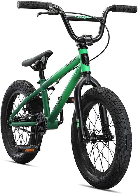 Mongoose Legion L16 Freestyle Sidewalk BMX Bike for Kids/Children and Beginner-Level to Advanced Riders, 16-inch Wheels, Hi-Ten Steel Frame, Micro Drive...
Color:Green
Style:Legion L16 Mongoose Bmx, Mongoose Bike, Cycle For Kids, Bike For Kids, Bmx Street, Bike With Training Wheels, Boy Bike, 20 Inch Wheels, Kids Ride On Toys