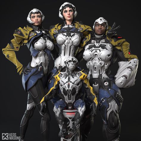 ArtStation - Gendarmerie : Crew, Cedric Seaut (Keos Masons) Keos Masons, Iron Man Pictures, Man Pictures, 3d Concept, Fiction Idea, Suits Design, Character Modeling, 3d Characters, Anime Stuff