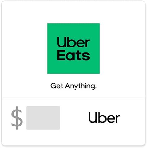 Pick any amount Uber Eats Gift Card, Uber App, Gift Card Design, Delivery Gifts, Gift List, Egift Card, Gift Cards, Card Design, Gifts For Friends