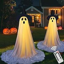 Outdoor Halloween Party Decorations, Ghost Props, Outdoor Halloween Parties, Halloween Hanging Ghost, Origin Of Halloween, Ghost Decor, Halloween Decorations Outdoor, Cute Halloween Decorations, Body Decoration