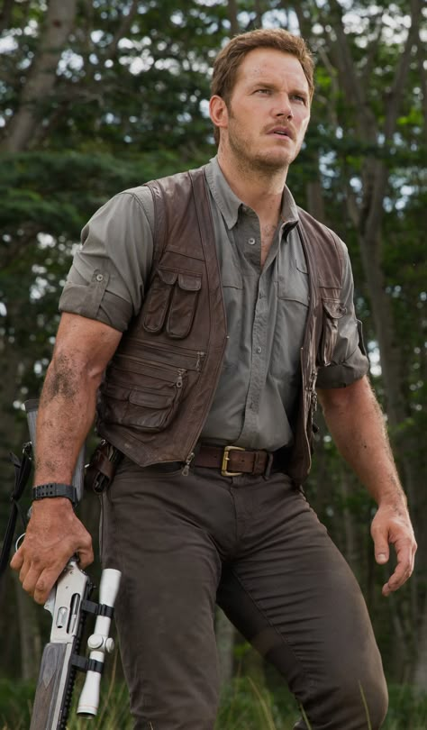 Chris Pratt Jurassic World, Owen Jurassic World, Jurassic World Chris Pratt, Jurassic World Characters, Owen Grady, Actor Chris Pratt, Jurassic World 3, Jurrasic Park, Michael Crichton