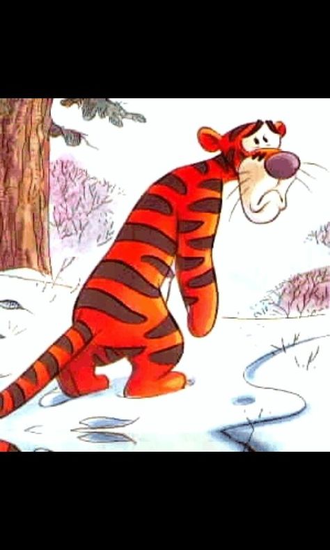 Sad TIGGER={={ Tigger Drawings, Wallpaper Tigre, Winnie The Pooh And Tigger, Tigger Movie, Pooh And Tigger, Cartoon Friends, Tigger Disney, Pooh Corner, Tigger Winnie The Pooh