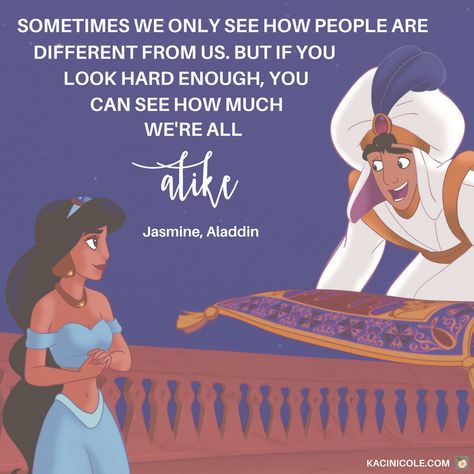 We’re Different Quotes, Aladdin Quotes Jasmine, Quotes About Disney, Jasmine Quotes, Alladin Quotes, Princess Jasmine Quotes, Aladdin Quotes, Disney Pixar Quotes, Pixar Quotes