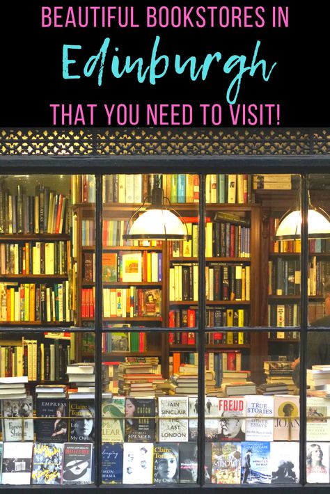 Edinburgh Scotland Bookshop, Bookstores In Edinburgh, Scotland Bookstore, Edinburgh Bookstore, Edinburgh Bookshop, Edinburgh Library, Beautiful Bookstores, Travel Edinburgh, Uk Adventure