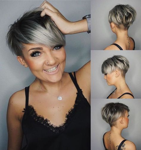 70 Best Pixie Cuts We Love for 2020 Pixie Haircut For Straight Fine Hair, Pixie Hairstyles 2023 Trends, Women’s Pixie Haircut, Mini Undercut, Pixie Bob Haircut For Fine Hair, Short Choppy Hair Edgy Messy Pixie Bob Hairstyles, Trending Hairstyles 2023 Women, Under Cut Pixie, Pixie Haircut For Chubby Faces