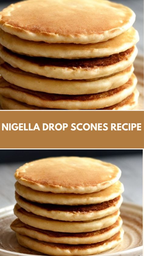 This easy and delicious drop scones recipe from Nigella Lawson is perfect for a quick breakfast or snack. Light, fluffy, and golden brown, these scones are made with simple, everyday ingredients like flour, eggs, and milk. Enjoy them with your favorite toppings for a sweet, comforting treat that’s sure to please! Soft Fluffy Scones Recipe, Fluffy Scones Recipe, Drop Scones Recipe, Nigella Lawson Desserts, Fluffy Scones, Scotch Pancakes, Nigella Lawson Recipes, Drop Scones, Scones Recipe Easy