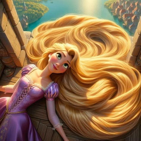 Rupanzel Aesthetic Pfp, Rapunzel Real Life, Tangled Rapunzel Hair, Mythical Fashion, Rapunzel Art, Disney Kızları, Rapunzel Aesthetic, Tangled Cartoon, Pfp Insta