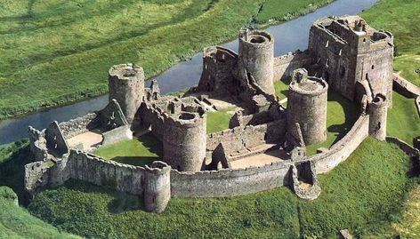 Kidwelly Castle, Wales Concentric Castle, Kidwelly Castle, Carmarthenshire Wales, Welsh Castles, Norman Castle, Hohenzollern Castle, Bodiam Castle, British Castles, Alnwick Castle