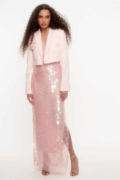 Resort 2024 Collection, Cactus Craft, Pink Slip Dress, Resort 2024, Pink Strapless Dress, Ball Skirt, 2024 Fashion, 2024 Collection, Fancy Dresses