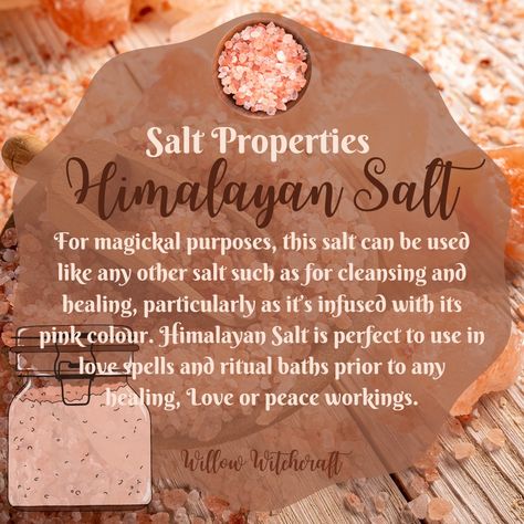 Salt Properties Magic, Himalayan Salt Magical Properties, Himalayan Salt Witchcraft, Pink Himalayan Salt Witchcraft, Himalayan Pink Salt Magical Properties, Salt Magical Properties, Pink Salt Witchcraft, Sea Salt Magical Properties, Salt Magick