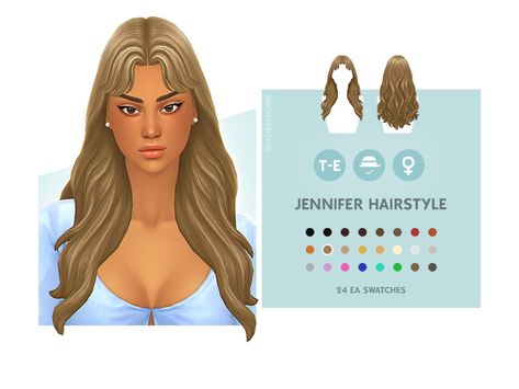 Sims Love, Cc Hair, Cc Folder, Pelo Sims, Sims 4 Game Mods, Tumblr Sims 4, Sims 4 Cc Folder, Sims 4 Mm, Female Hair