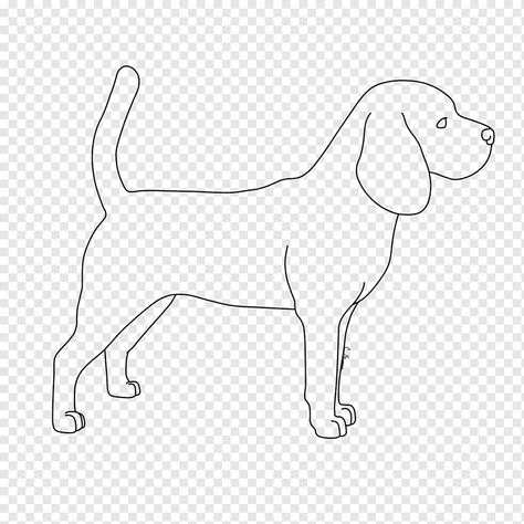 Beagle Outline, Beagle Tattoo, Anatomy References, Beagle Dog, Single Line, Anatomy Reference, Line Drawing, Anatomy, Craft Ideas