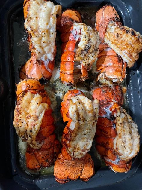 How To Cook Lobster Tails In Air Fryer, Airfryer Lobster Tail, Lobster In Air Fryer, Air Fryer Lobster Tails, Air Fryer Lobster, Lobster Tail Recipe, Cook Lobster, Heavenly Recipes, Lobster Recipes Tail